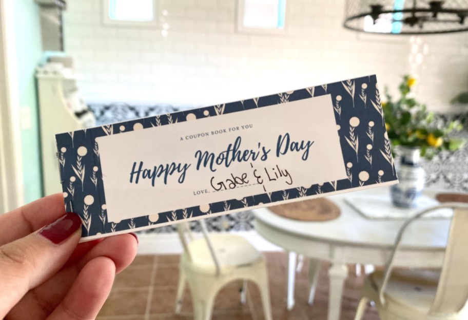 Free Mother’s Day DIY Coupon Book – Thoughtful, Easy & Personal!