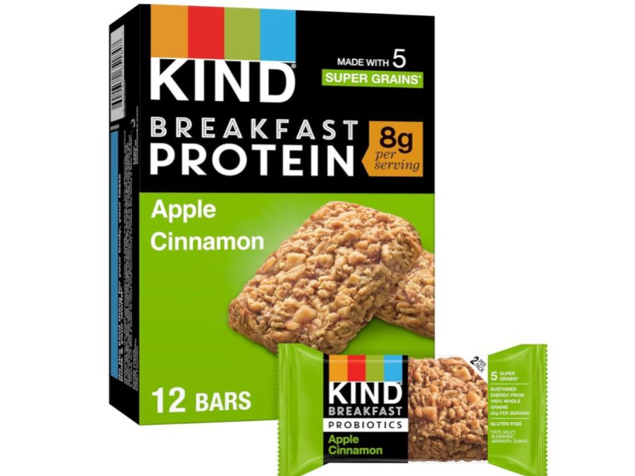 KIND Apple Cinnamon Breakfast Protein Bars 